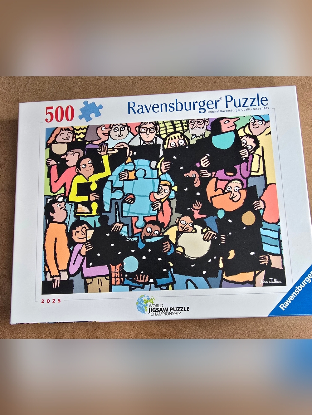 Ravensburger 500-Piece Colorful Illustration Jigsaw Puzzle